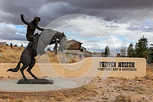 Wild West Cowboy Rider Statue Phippen Museum of Western Art and Heritage