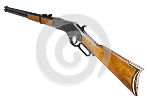 Wild west period Winchester lever-action repeating rifle