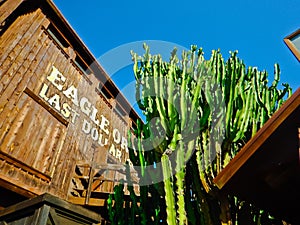 Wild west in Port Aventura