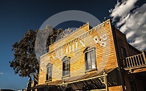 Wild West Town Saloon