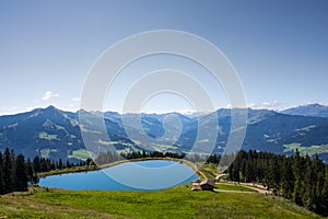 Wilder Kaiser in the Alps in Tirol, Austria