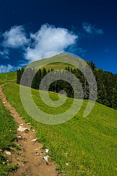 Wilder Kaiser in the Alps in Tirol, Austria