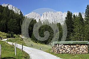 Wilder Kaiser in Austria