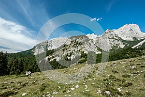 Wilder Kaiser Mount hiking route. Tirol, Austria