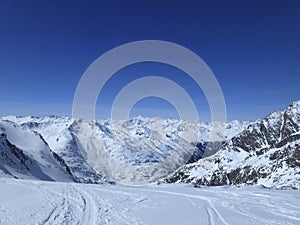 Wilder Pfaff mountain, ski tour, Tyrol, Austria