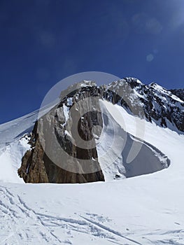 Wilder Pfaff mountain, ski tour, Tyrol, Austria