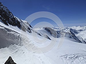 Wilder Pfaff mountain, ski tour, Tyrol, Austria