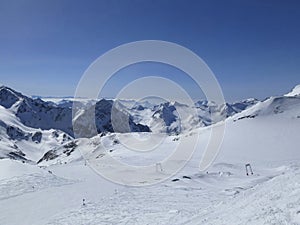 Wilder Pfaff mountain, ski tour, Tyrol, Austria