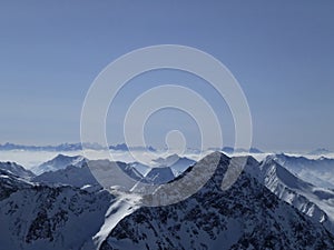 Wilder Pfaff mountain, ski tour, Tyrol, Austria