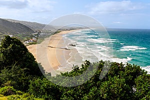 Wilderness Beach in South Africa