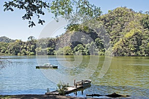 Wilderness lake in Colima photo