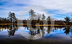 Wilderness Lake Reflections