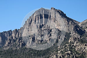 Wilderness Mountain Peak Absaroka Range photo