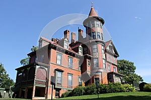 Wilderstein Mansion, 19th-century Queen-Anne-style country house on the Hudson River, Rhinebeck, NY