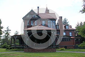 Wilderstein Mansion, 19th-century Queen-Anne-style country house on the Hudson River, Rhinebeck, NY