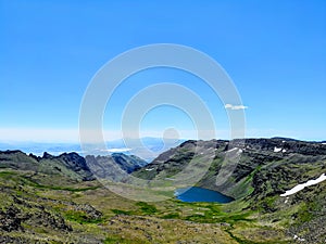 Wildhorse Lake on top of the Steen mountain