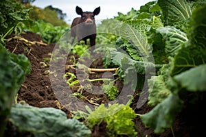 wildlife intruding and damaging farming produce