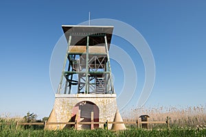 Wildlife observation tower