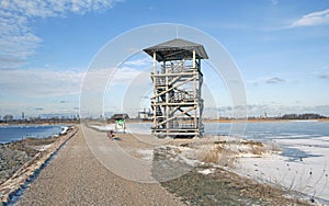 Wildlife observation tower