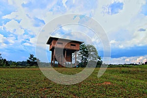 Wildlife observation tower in Khao yai national park