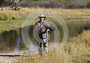 Wildlife Photographer on Location - Botswana