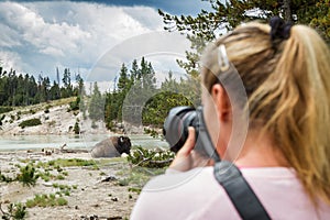 Animales y plantas fotógrafo en 