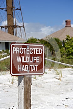 Wildlife Protection Sign