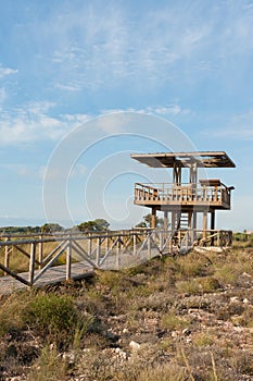 Wildlife watchtower