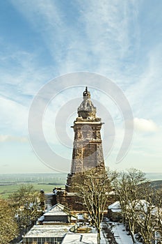 Wilhelm I Monument on Kyffhaeuser Mountain Thuringia, Germany