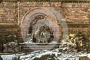 Wilhelm I Monument on Kyffhaeuser Mountain Thuringia, Germany photo