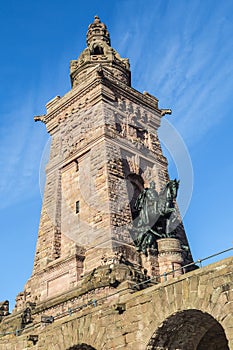 Wilhelm I Monument on Kyffhaeuser Mountain Thuringia, Germany