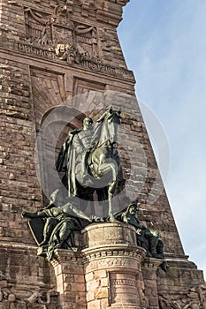 Wilhelm I Monument on Kyffhaeuser Mountain Thuringia, Germany