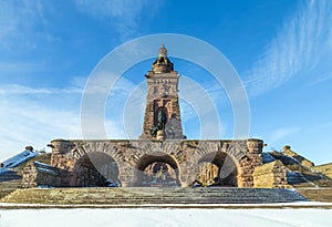 Wilhelm I Monument on Kyffhaeuser Mountain Thuringia, Germany