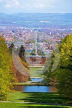 Wilhelmshohe and Bergpark park near Kassel