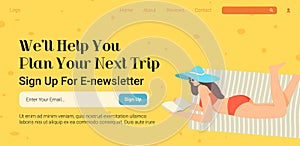 We will help you to plan your next trip website