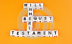 Will, testament and bequest