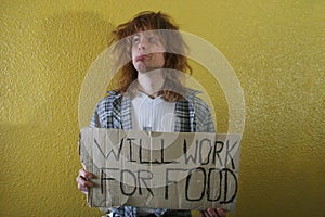 Will work for food