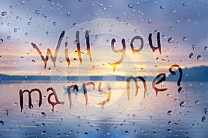 Will you marry me?