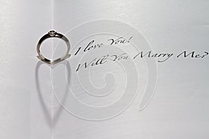 Will You Marry Me Ring