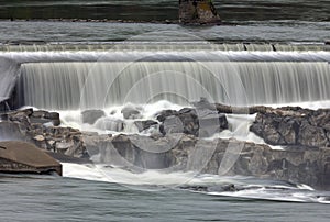 Willamette Falls Closeup