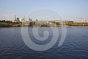 Willamette River, Portland city