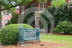 Willamette University in Salem, the Capital City of Oregon