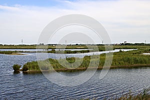 Willem-Alexanderbaan as rowing facility in water storage Eendragtspolder for preventing flood