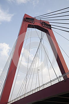 Willemsbrug Bridge in Rotterdam