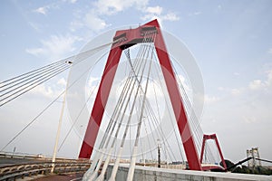 Willemsbrug Bridge in Rotterdam