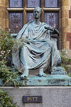 William Pitt The Younger Statue in Cambridge