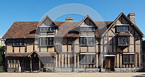 Shakespeare birthplace in Stratford upon Avon