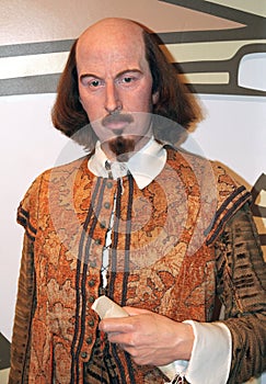 William Shakespeare at Madame Tussaud's