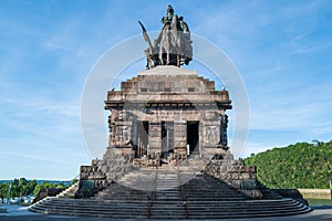 The William statue in Koblenz in Germany