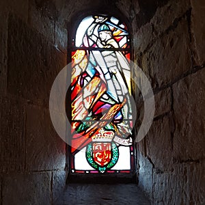 William Wallace in stained glass